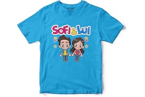 ARTIST MARKET T-Shirt Kids *Vari Colori* Girocollo Me Contro Lui e Sofi e Te | Alta qualità Made in Italy