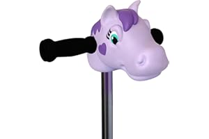 ‎SCOOTAHEADZ Scootaheadz Pony: Kinder Scooter Zubehör|Scootaheadz Scooter Pony Kopf | Lila | Passt An Gängige 2 Und 3 Rädrige Roller Für Kinder