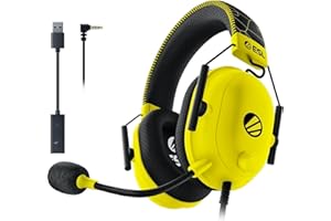 Razer BlackShark V2 - Cuffie Cablate Multipiattaperma da Esports con Scheda Audio USB (TriForce in Titanio da 50 mm, Microfono Cardioide HyperClear con Scheda Audio USB) ESL Ed.