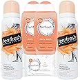RobertScotts Feminine Intimate Hygiene Bundle Contains 2 x Femfresh Soap-Free Wash, 2 x Deodorant Spray and FemFresh Intimate Wash Wipes 15 Pack, 5.0 count