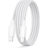 iPhone Cable Fast Charging 1M [MFi Certified] iPhone Charger Cable Type C | Nylon Cable USB C to Lightning 1M Cape iPhone Cha