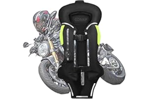 GDNKP Chaleco Airbag Moto Homologado,Hinchablechaleco Reflectante Motocross Transpirable Ajustable Reutilizado Hombre Mujer Corazas Ropa De Protección para Moto