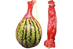 YSJCHEBS 50 Sacchetti in Rete per Frutta, Sacchetti in Rete di Plastica, Reti per Appendere Frutta, Sacchetti in Rete per Stoccaggio, Sacchetti in Rete per Protezione della Frutta, Forniture da Giardino