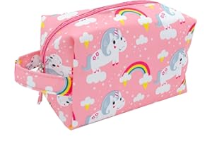 PONETTE - Trousse de toilette pour enfant, garçon, fille, adolescent, amusant, sac de toilette, trousse de voyage, trousse, marque espagnole, Rose fuchsia, Trousse de toilette pour enfant