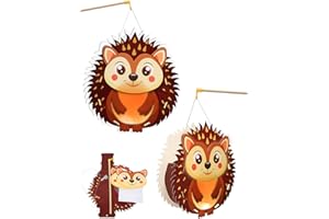 APODESS 2SET LED Laternen Bastelset für Kinder Martinslaternen mit Laternenstab Herbst Basteln Halloween Basteln Lampions Kinder Laterne für Jung Mädchen Sankt Martin Martinsumzug