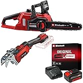 Einhell FORTEXXA 18/30 + GE-GS 18/150 Li Ak&uuml;l&uuml; Ağa&ccedil; Kesme ve Dal Kesme Seti (4,0 Ah Ak&uuml; ve Şarj Cihazı Dahildir)