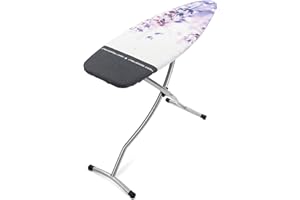 Brabantia 108945 Table à Repasser D Acier Inoxydable Lavande 47 x 8,5 x 163,5 cm