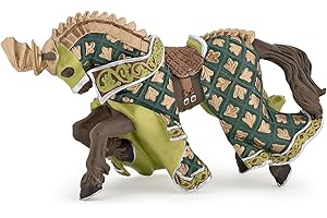 Papo 39923 Mistrz broni smoka koń THE MEDIEVAL ERA figurka wielokolorowa