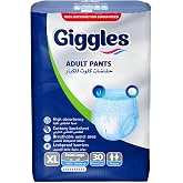 Giggles Yetişkin Emici K&uuml;lot ExtraLarge 30'lu 1 Paket 30 Adet