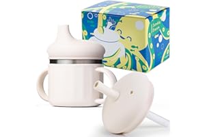 Jumble Dream Stainless Steel and Silicon Sippy Cup Baby Sippy Cup, Training Kids Cups with Silicon Straw, Toddler Tumbler with Spill Proof Straw |12 Month Plus Toddler Cup | BPA Free