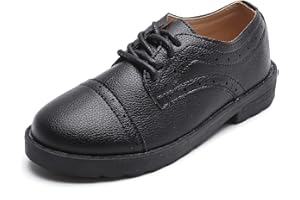 PPXID Fille Chaussures d'uniforme Scolaire Garçon Mocassins (Loafers) pour Mariage Costume