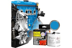 E-TECH - Gloss Sky Blue - Car/Bike Engine Enamel Paint - 250ml…
