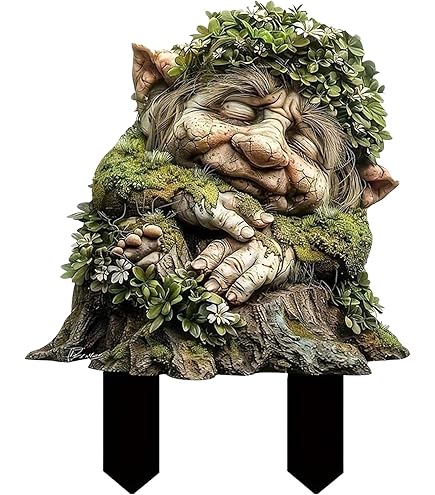 Top Collection Feengarten Figur – Schlafende Mama Mit Baby-Fuchs, Miniatur-Deko Für Terrarium Oder Garten