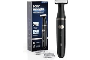 Hair Clippers Men, Kibiy Beard Trimmer for Men Hair Trimmer, Clippers for Men Haircut with Ceramic Blade, Adjustable Limit Comb, Mens Grooming Kits Type-C Charging Haircutting (1129-Black)