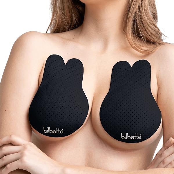 Soutien-Gorge Adhésif Silicone Dos Nu - Push-Up Invisible Réutilisable - Pour Robes De Soirée, Maillot De Bain