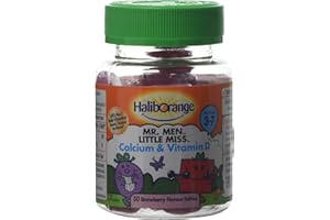 Haliborange Kids Mr. Men Little Miss Calcium and Vitamin D Strawberry softies 30