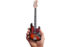 Axe Heaven Fender Jazz 3-Color Sunburst Miniature Bass Replica