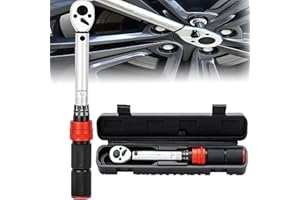 YUEMING Chiave Dinamometrica Bici 2-20 Nm, 1/4 pollici Bici Chiave Dinamometrica con Cabezal Reversible de 72T per la manutenzione di biciclette e moto quad coppia cricchetto chiave chiave