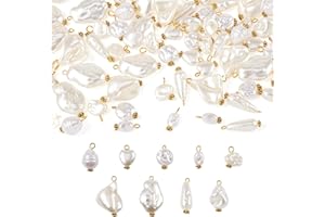 PH PANDAHALL PandaHall Connettori con ciondoli e maglie in strass, ciondoli pendenti con pietra portafortuna, perline per fai da te, collane, bracciali, creazione di gioielli