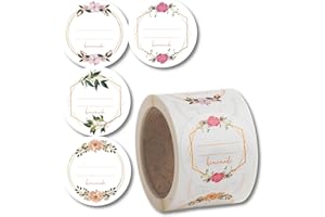 NORD TAPE Etykiety samoprzylepne 200 sztuk, etykiety samoprzylepne do etykietowania słoików, etykiety na słoiki z dżemem, etykiety do opisu, etykiety na przyprawy, okrągłe Ø 40 mm, „Homemade“