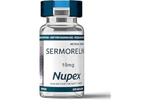 PEPTIDESTORE Sermorelin Acetate Peptide, Lab Vial (5 mg)