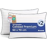 Dreamzie Pillow 50 x 70 cm Set of 2, Luxury Hotel Comfort &ndash; Fluffy Bed Cushions, Soft Cushion &ndash; Washable Pillows for All Slee