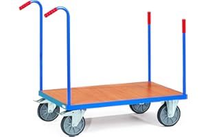 Fetra Transportgeräte mttdc2583 F 500 Feste Wagen Transport, mit Tragegriff, 600 kg Belastung, 1200 mm x 800 mm Plattform