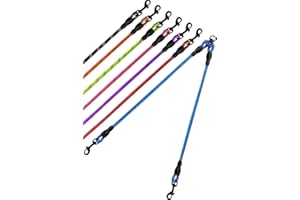 Taglory Double Laisse pour Chien/Séparateur de laisses pour Deux/Aucun embrouillement/Corde d'escalade/Convient aux Petits, Moyens et Grands Chiens/Bleu