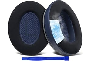 SoloWIT chłodząco-żelowych wymienne poduszki nausznik do Bose QuietComfort 35 (QC35) and Quiet Comfort 35 II (QC35 II) Over-Ear Słuchawki, z pianką izolacyjną szumu