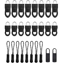 Cursori Per Cerniere Lampo Numero 3 - 30 Pezzi Da 25 Mm Per Riparare Zaini, Giubbotti E Borse - Foto 5