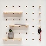 Unbekannt Wandregal Lochplatte Holz pegboard Lochplatten Wandregal