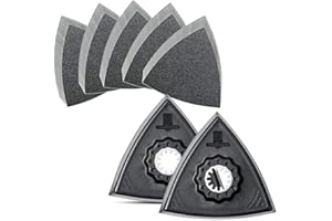 Fein Starlock Triangle Pads with Sanding Sheets Pack of 50