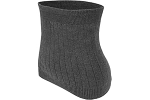 Jaarssho Nierenwärmer Damen,Gestrickter Rückenwärmer Damen,Winter Nierengurt Wärmend Den Unteren Rücken,Elastischer Leibwärmer Nierenstulpen für Menstruationsbeschwerden,Hexenschuss,Rückenschmerzen