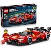 LEGO Speed Champions Ferrari 499P 77261-9 Yaş ve &Uuml;zeri &Ccedil;ocuklar i&ccedil;in Lastiklerde Michelin Baskısı Gibi Ger&ccedil;ek&ccedil;i Detaylar İ&ccedil;er