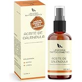 Calendula Oil 100ml Pure Natural 100%, Nourishing and Soothing for Sensitive and Delicate Skin, Ideal for Babies and Adults,