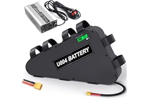 UG BATTERY UPP (UK Warehouse) U004 Ebike Battery 72V 20ah Triangle Long Range electirc Bike Lithium Battery with Charger for electric bike, scooter Motor 0-2000W Motor