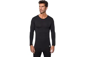 Abanderado Línea Térmico Termaltech Manga Larga Camiseta de Manga Larga Cuello Redondo Hombre (Pack de 1)