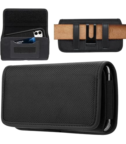 Étui Ceinture Pour Téléphone Panasonic KX-TU155 TU60 TF200 - Tissu Oxford étanche - Pour Seniors Et Activités Outdoor