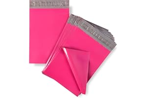 PAKICO | Paquete de 50 bolsas de embalaje B4 26 x 35 cm | Sobres de envío rosados | Sobres de envío opacos | Bolsas de envío de tamaño mixto | Bolsas postales | Bolsas de envío | Bolsas