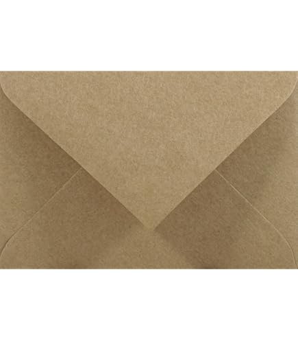 Netuno 50 Mini Envelopes White DIN C7 8.5 X 12 Cm 100 G Lessebo Smooth White Small Envelopes For Business Cards Thank You Business Cards Gift Cards - View #9