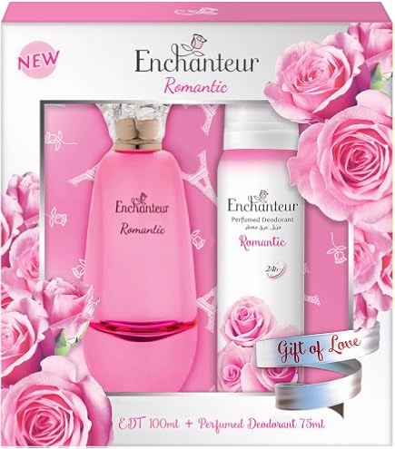 Enchanteur EDT & Perfumed Deodorant Giftpack 4