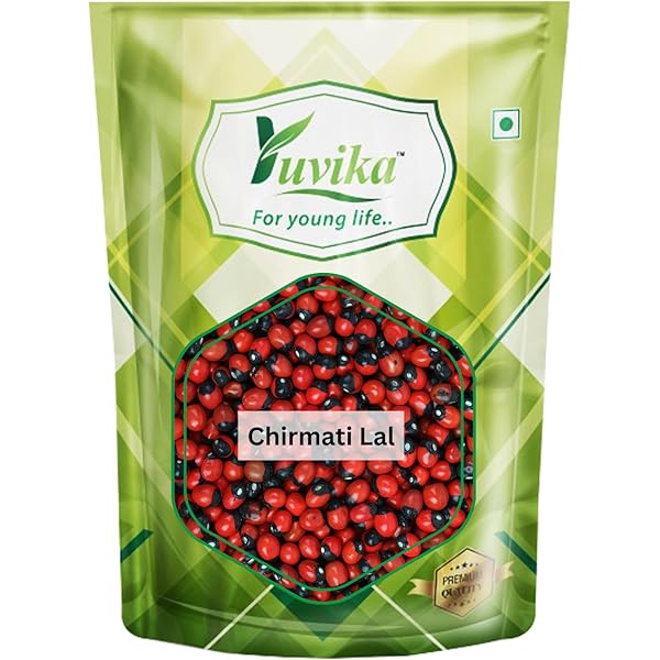 thumbnail image 2 of Natural Red Gunja Seeds – 51 Pieces For Pooja, Lakshmi, Mahakali & Spiritual Use 2 of 11