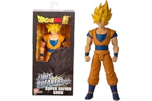 BANDAI - Dragon Ball Super - Figurine Géante Limit Breaker 30 cm - Super Saiyan Goku - Licence Officielle Dragon Ball - Jouet Enfant 4 Ans et + - 36735
