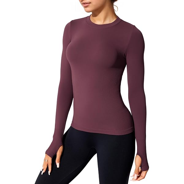 WOWENY Maglia in Pile da Donna Maglia a Maniche Lunghe Intimo Termico