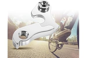 Yosoo Engrenage arrière Mech avec vis, Suspension arrière en Alliage d'aluminium engrenage arrière Mech dérailleur Crochet de Suspension Crochet Adaptateur pour vélos