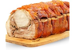 ILGUSTONLINE Tronchetto di Porchetta di Ariccia IGP 10 kg circa, Prodotto Artigianale Tipico, Premiata da Gambero Rosso