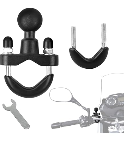 Adattatore Per Manubrio Bici/Moto - Supporto GoPro Hero 7/6/5/4/3, In Metallo - Foto 5