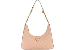 GUESS Giully Zippé, Sac à bandoulière, Fermeture éclair sur Le Dessus Femme, Taille Unique