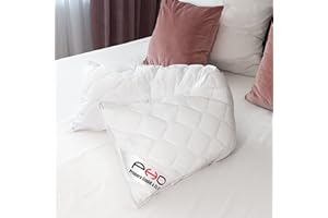 PHD Primera Almohada para Dormir de Lado 140 x 40 cm - de 100% Microfibra, Acolchada - Recomendada para alérgicos y Lavable a 60°C, Almohada de Embarazo y Lactancia, Oeko-Tex 100