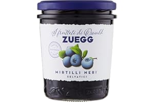 AIXIQEE Zuegg, Confettura Extra di Mirtilli Selvatici, 320g